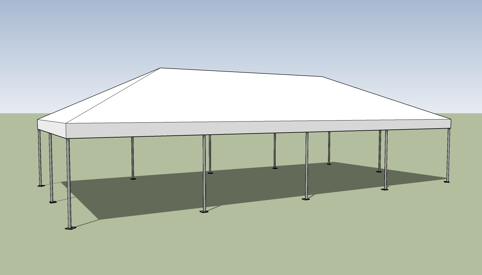 20x40 Frame Tent