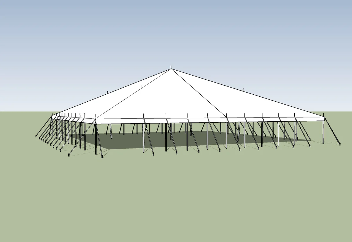 60x60 Pole Tent